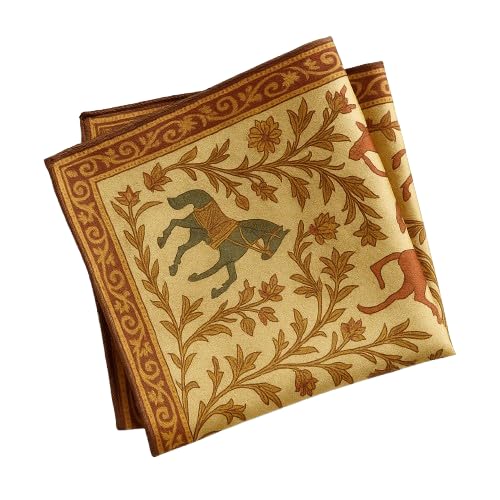 Image of Satin Pocket Square for Men Wedding Handkerchief for Suit Blazer Tuxedo Mens Formal Pocket Square Stylish Party Business Office Groom Accessory Soft Polyester Silk Satin Hanky