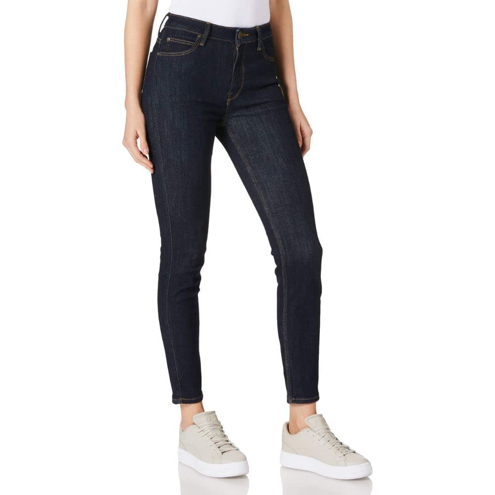 Lee Damen Scarlett High Jeans, Rinse, 27W / 31L