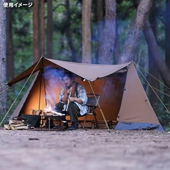 クイックキャンプ ポリコットンテント OC-PT340 1人用 サンド Amazon | [クイックキャンプ] ソロテント 1人用 ポリコットン ツイン