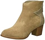 Skechers Women's Taxi-Starbright Ankle Bootie,Taupe,7.5 M US