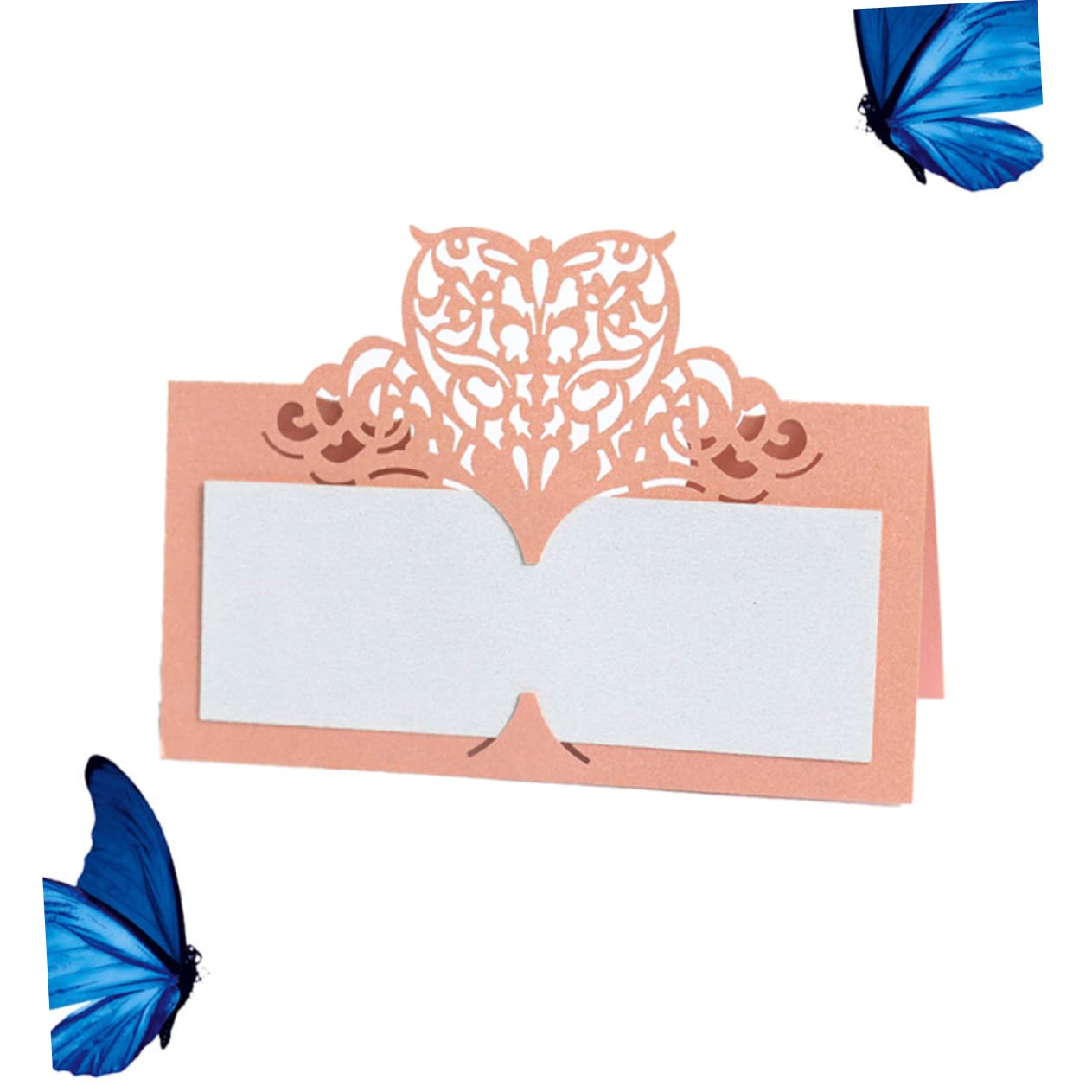 Alipis 150stücke Liebe Herzförmige Platzkarten Vintage Papier Tischkarten Für Und Feiern Namensschilder Für Gäste Und Festliche Anlässe