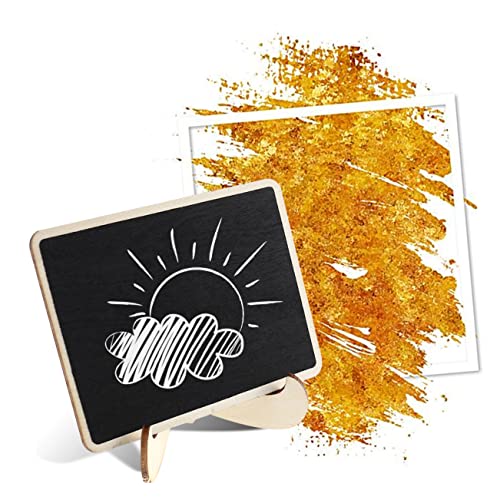 NUOBESTY 10 Piezas Pizarra Con Letrero De Lugar Pizarra Para Pared Tabla De Asientos Para Boda Mini Letreros Colgantes De Pizarra Mini Letreros Para Exhibición De Alimentos Tableros Bambú