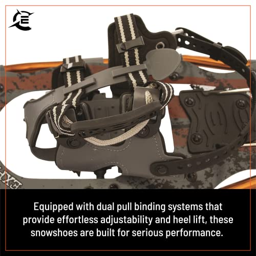 Cascade Mountain Tech Unisex Adult Truger Trail Ii Kit Snowshoes, Silver, 30 - Up To 250 Lbs Us #TOP4