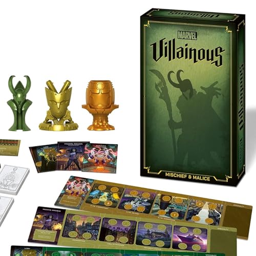 Ravensburger - Marvel Villainous Mischief & Malic | Juegos De Mesa para Toda La Familia | Niños 10 + Años | 2-3 Jugadores | Regalos Originales | Expansión
