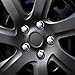 BDK Matte Black Hubcaps Wheel Covers for (2006-2014) Toyota Camry 16 Inch Hubcaps Set of 4, Snap-on Direct OEM Replacement for Toyota Camry Hubcaps 16 Inch Wheel Covers Impact-Resistant Durable