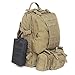 Tacticool 2 Pack Molle Pouches - Tactical Compact Water-Resistant EDC Pouch (2 Pack-Black)