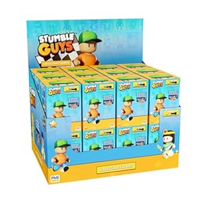 Stumble Guys Collectible Figures 1-Pack in Blind Box – 24 Styles Included in CDU