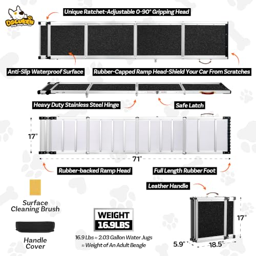 Aluminum Alloy Dog Ramp 71