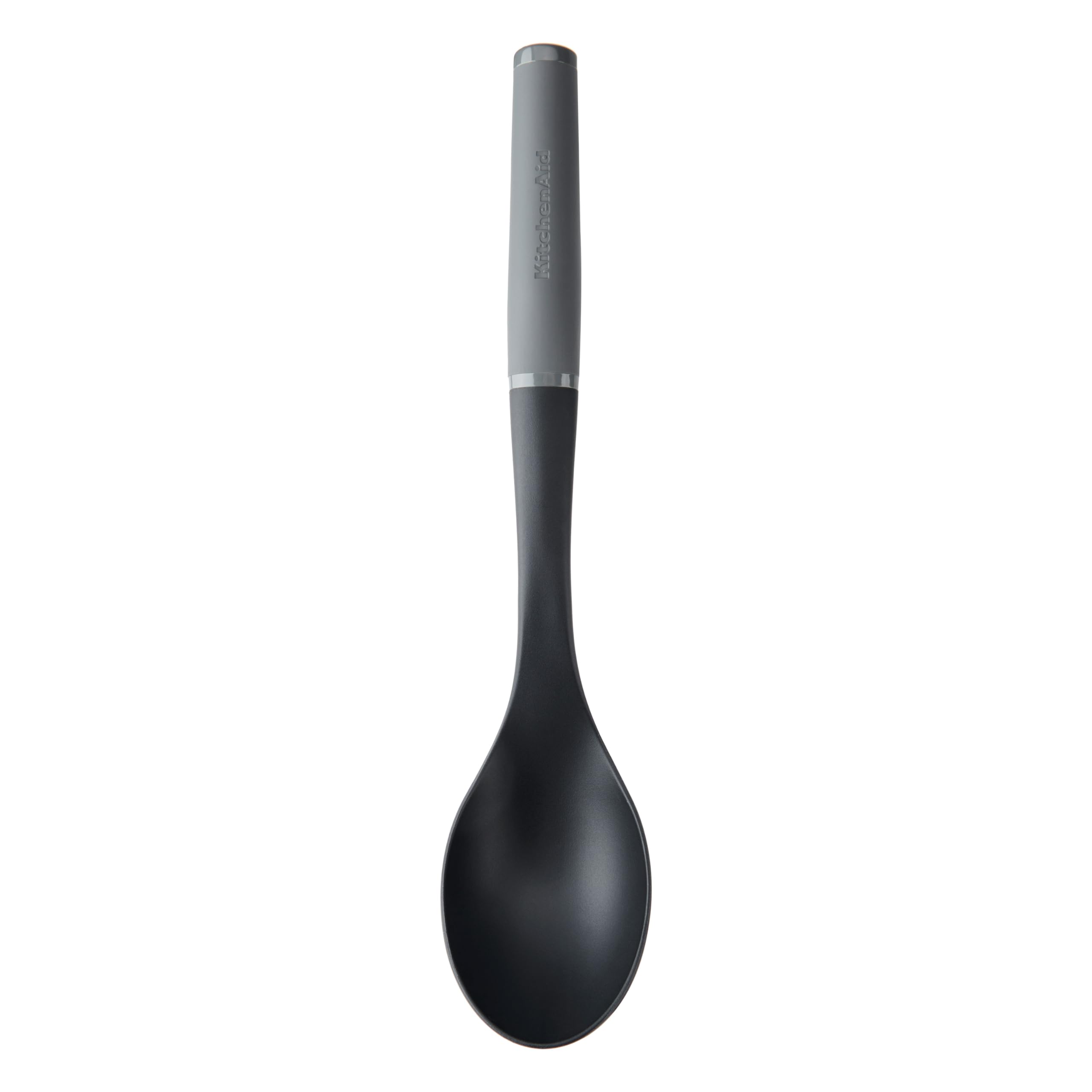 KitchenAid Soft Grip Basting Spoon - Charcoal Grey