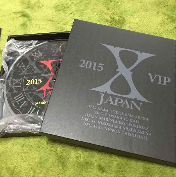Amazon.co.jp: XJAPAN マリンメッセ 福岡 VIP 限定 グッズ 時計 壁掛け 