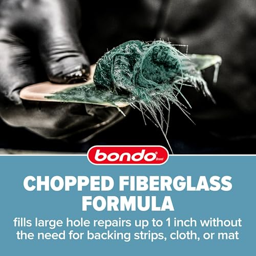 Image of Bondo Bondo-Hair Long Strand Fiberglass Reinforced Filler, 00762, 1 Quart (Pack of 2)