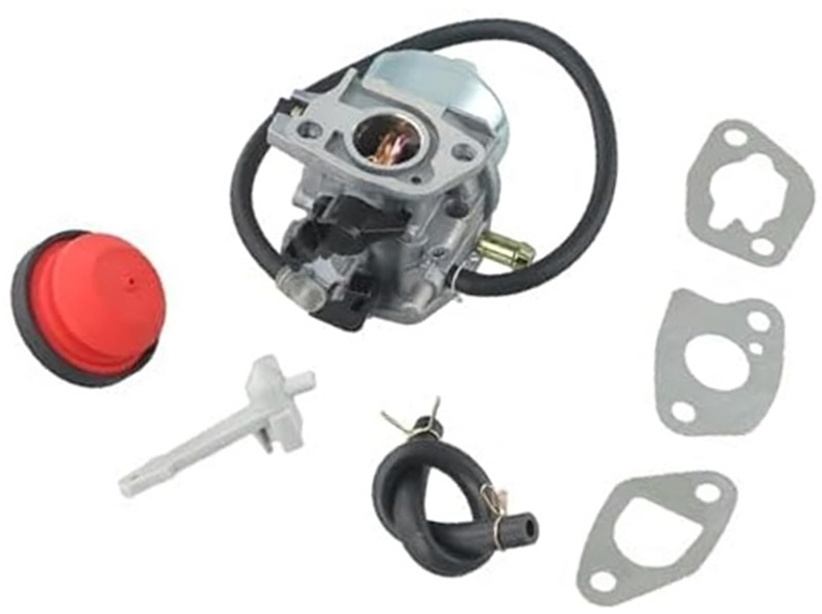 Demulax One Color Engine Fuel Mixing Carb Carburetor Repair Kit 127-9008, For Power Clear 621 R/E/Qzr/Qze/Rc Snowblower Includes 127-9053/127-0080 Gasket/Washer 1