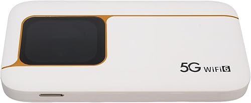 Greensen Hotspot móvil 5G, con ranura para tarjeta SIM, enrutador WiFi 6 portátil 2.77Gbps ultra alta velocidad 7100mAh batería IP67 soporta 16