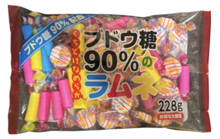 Amazon.co.jp: ブドウ糖90％配合 ラムネ タブレット菓子、228g 大容量