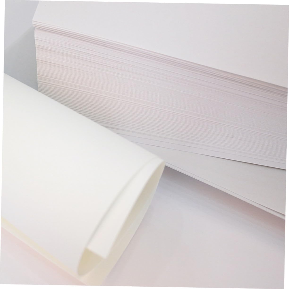 Homoyoyo 80 Blatt Standard Skizzenpapier Weiß Säurefrei Ph Neutral Recyceltes Zeichenpapier zum Zeichnen und Malen für Künstler und Schule Leicht Tragbar Glatte Oberfläche
