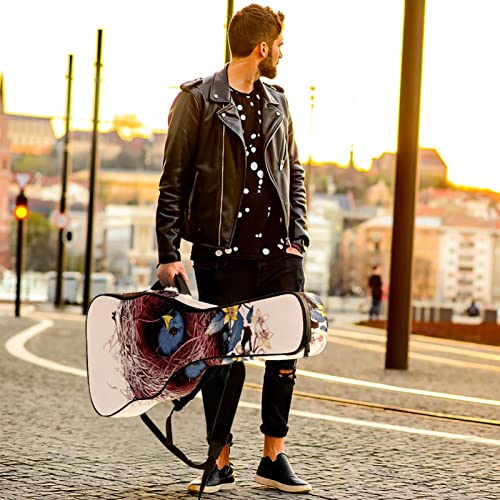 Housse de transport étanche pour guitare avec bandoulière réglable Noir/blanc, Multicolore 09, 42.9×16.9×4.7 in… - Les Beatles, Paul McCartney, John Lennon, RIngo Starr, George Harrison Housse de transport étanche pour guitare avec bandoulière réglable Noir/blanc, Multicolore 09, 42.9x16.9x4.7 in… – Image 7