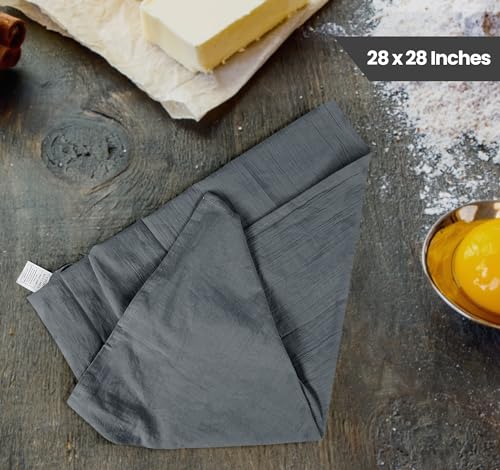Utopia Kitchen UK0533 [12 Pack - 28 X 28 Inches Light Grey Flour Sack Towels 100% Cotton Tea Towels For Cleaning & Drying - Highly Absorbent Kitchen Dish Towels thumb #4