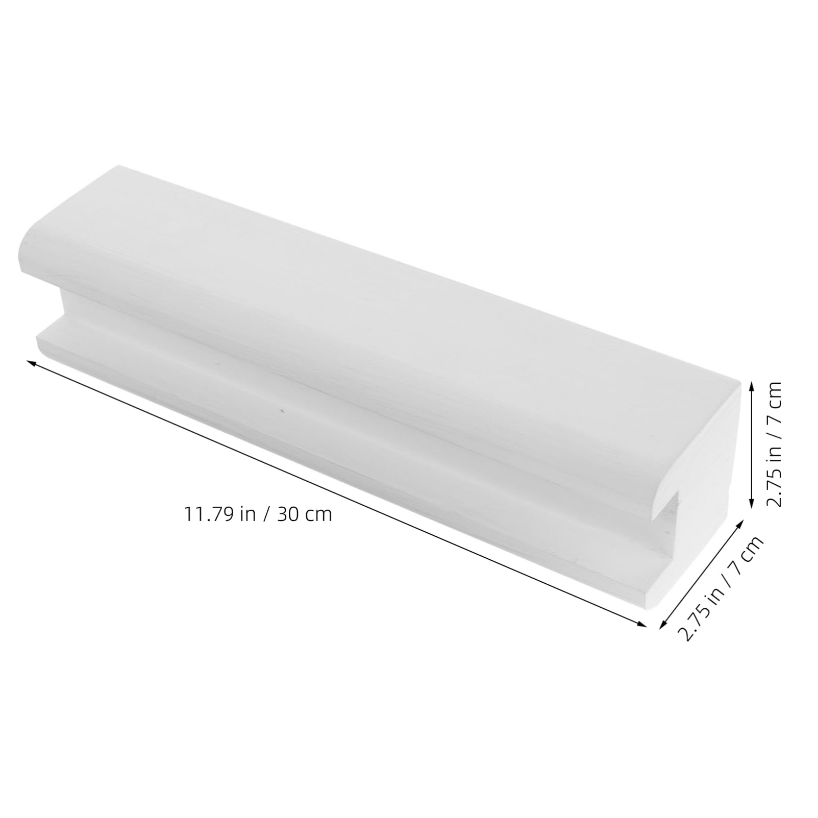 Bois Support pour Miroir Plein Pied Antidérapant pour Salon Bureau Chambre