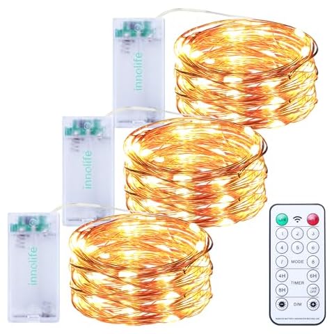 innolife 3M Fairy Lights with Remote Cover