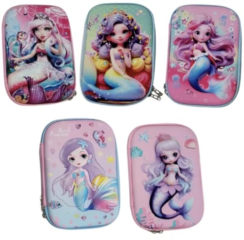 Estojo Escolar 3D Infantil (Desenhos Variados) (SEREIA)