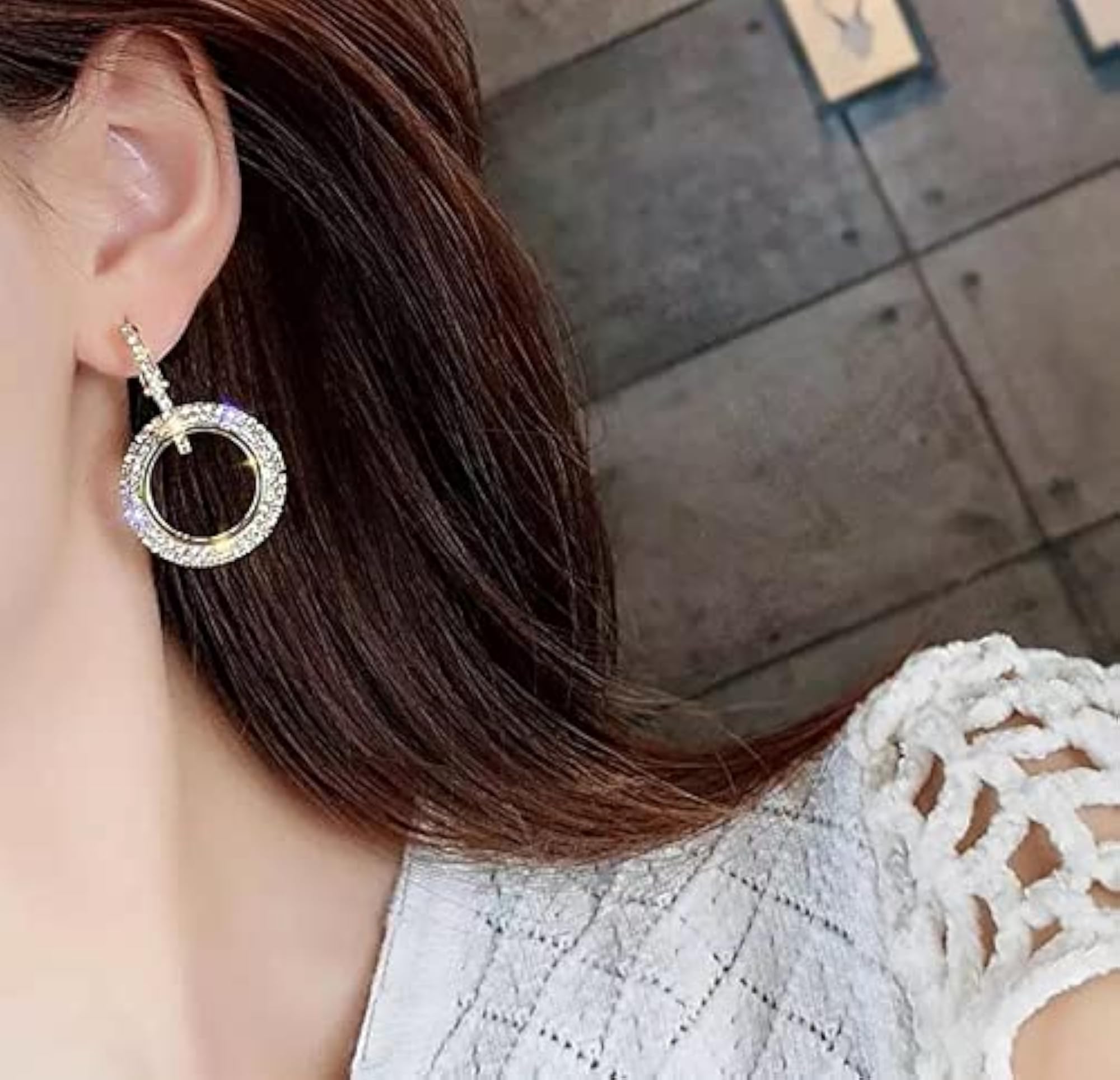Stylish Austrian Crystal Earrings for Women
