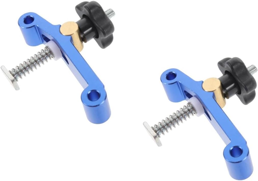 Alipis 1Pc Woodworking Clamp for T Slot T Track Pressboard Fixture for Positioning Fixing Carpentry and Metalworking Projects