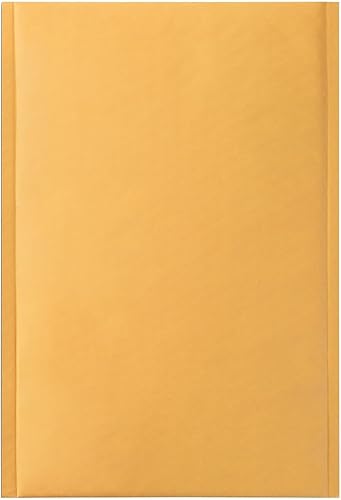 Staples 507778 Sobres autosellados acolchados con burbujas de papel estraza de 8-1/2 pulgadas x 11 pulgadas #2 100/CT (28984)