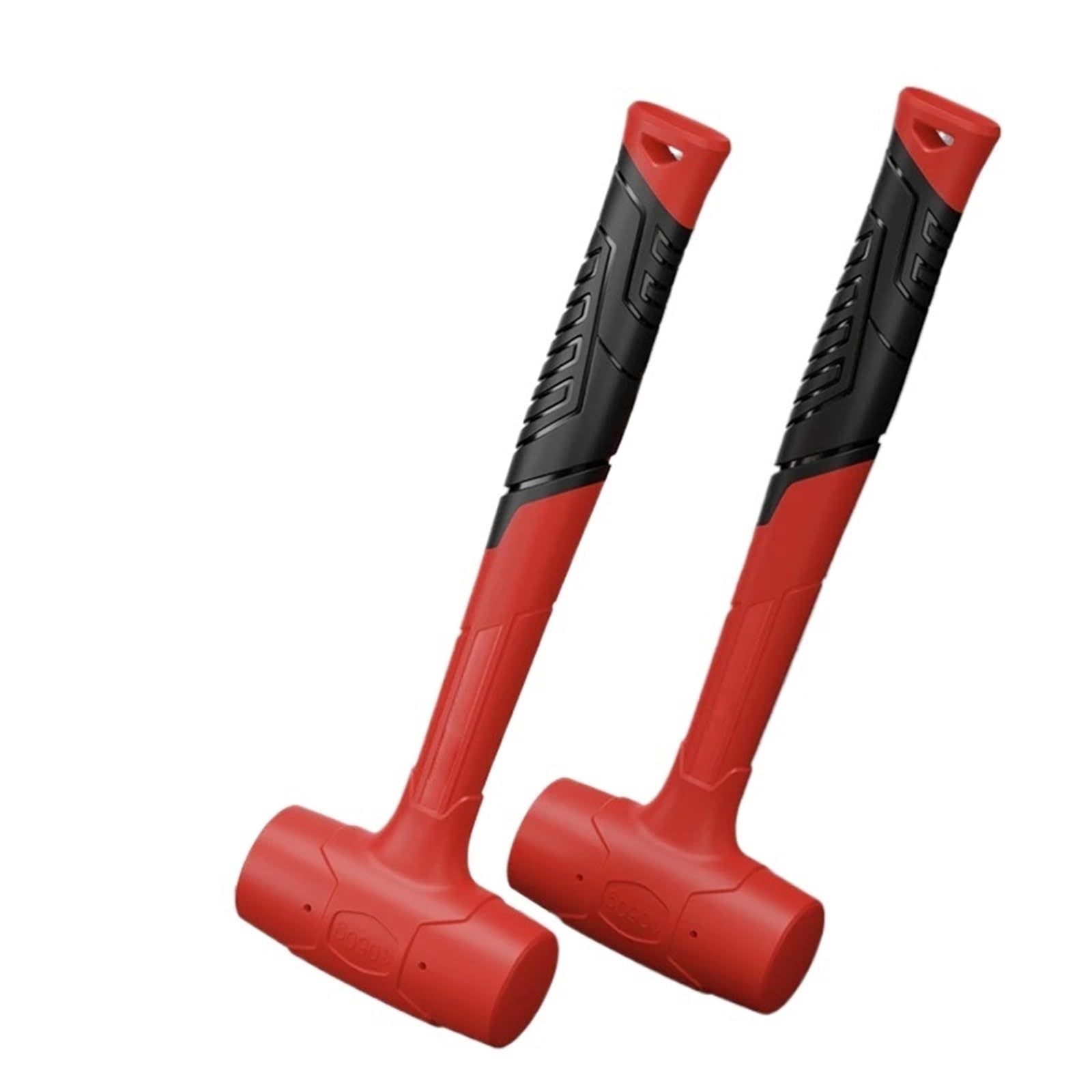 Naqzrxpml Color1 Rubber Mallet 2-Pack For Paste Floor Tile, Marble, Slabs, Bricklaying