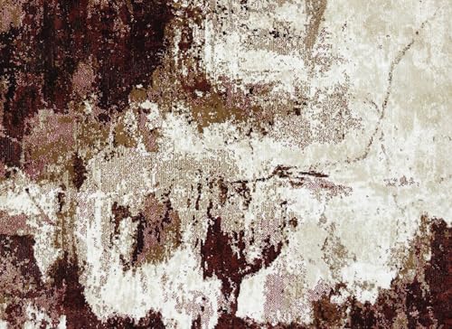 Image of Super Soft Art Collection Abstract Modern Classical Design Carpets Highest Density Silk Carpets for Home Living Room Bedroom /Hall (8x11-Multi Vintage J)