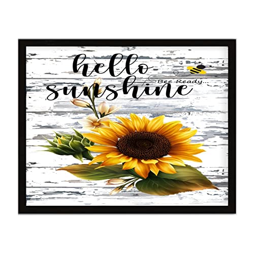 Décoration murale tournesol pour apporter de la joie et de l'inspiration