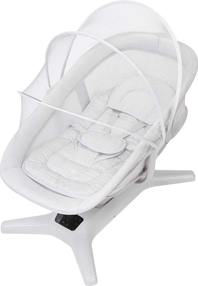 Mastela Cadeira de Descanso Automática Multi-motion Músical Off White - até 15 kg