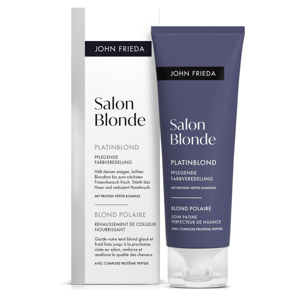John Frieda Salon Blonde Farbveredelung Platinblond – 120 ml