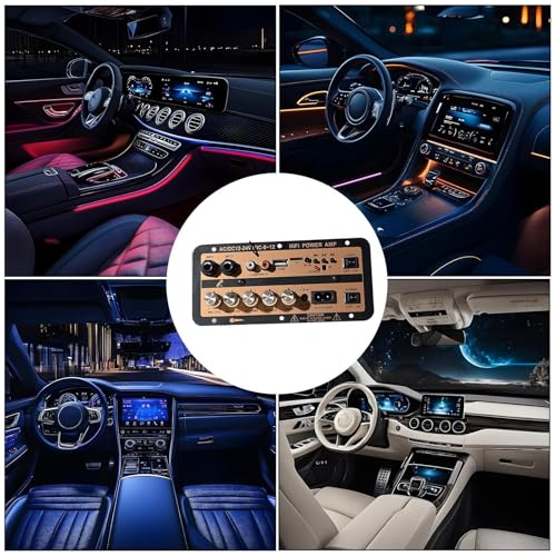 Placa de altavoz inalámbrico para coche con módulo de amplificación estéreo 4