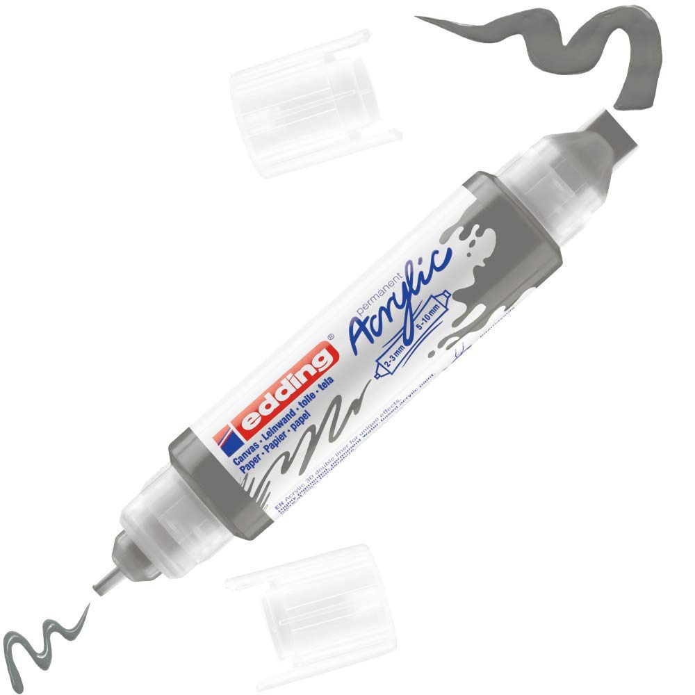 Edding 5400 ACRY 3D DBL LINR ANTHRACT