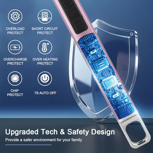 Encendedor eléctrico SUPRUS recargable USB sin llama miniatura 7