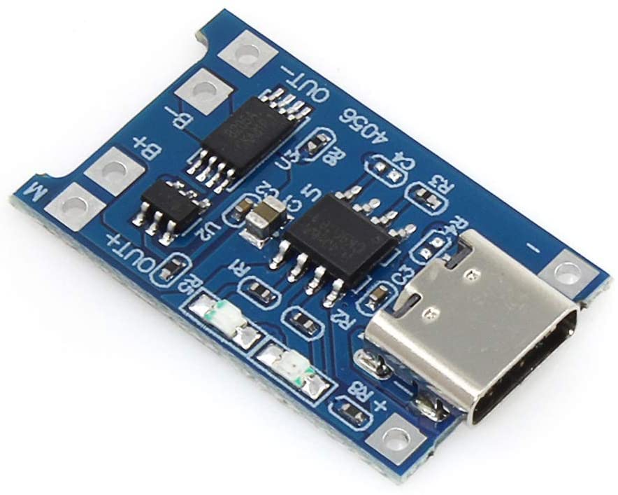 Scriptronics® TP4056 Type-C Input Interface USB 5V 1A 18650 Lithium Battery Charger Module Charging Board with Dual Protection Function (1 Piece) (B09X9MX13M) Amazon Price History, Amazon Price Tracker