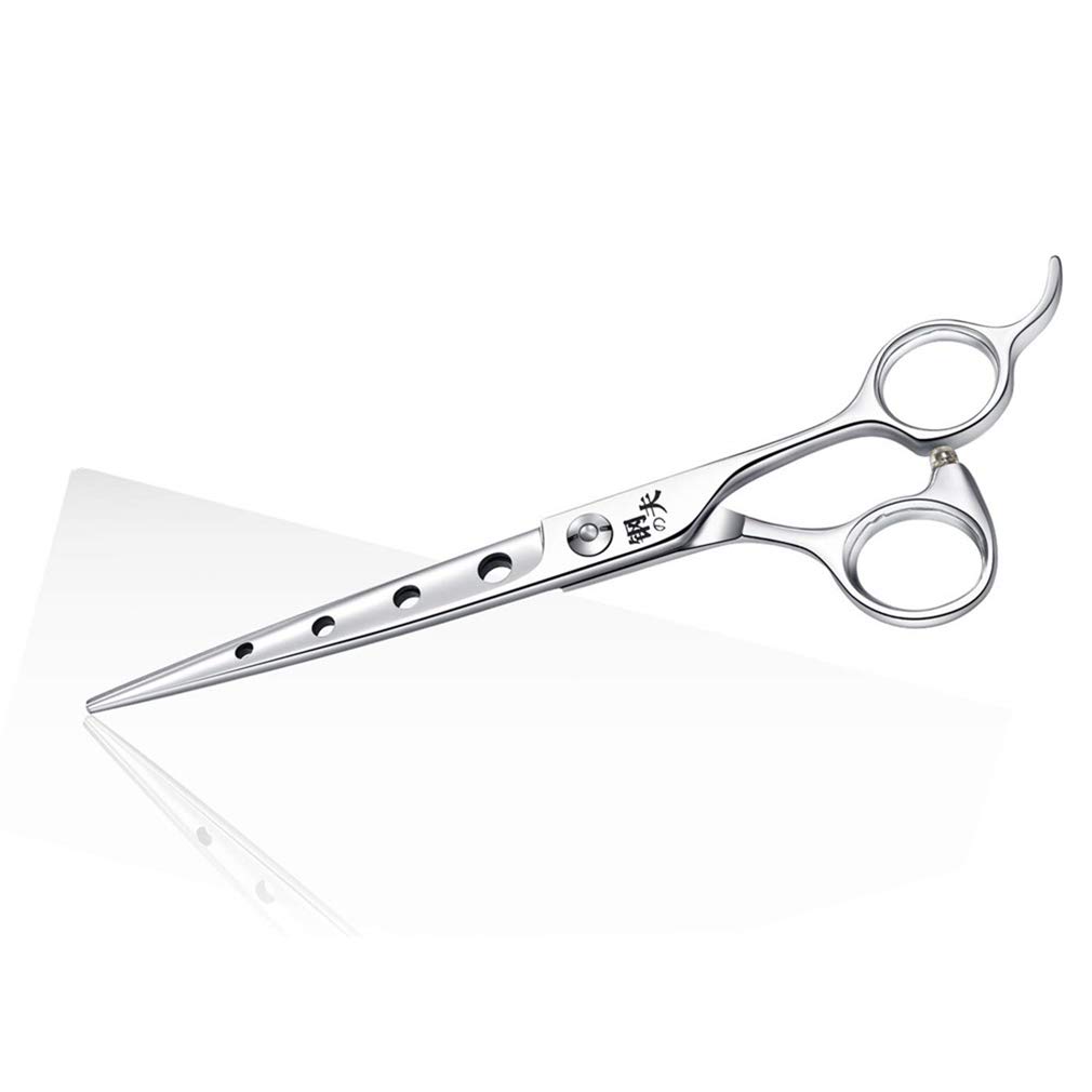 Pet Grooming Forbici, 7,0 Pollici Professionista Pet Grooming Dritto Scissor Acciaio Inossidabile, Luce E Sharp, per Governare Dell'animale Domestico Negozi