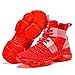 VITUOFLY Kids Basketball Shoes Boys Air Cushion Sneakers Girls Mid Top School Hoops Shoes Non-Slip Outdoor Sports Running Gym Comfortable Durable Little Kid/Big Kid