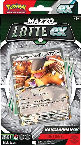 Pokémon Ex Kangaskhan-ex Kampf-Deck des TCG (60 Karten, gebrauchsfertig), italienische Ausgabe – Bild 4