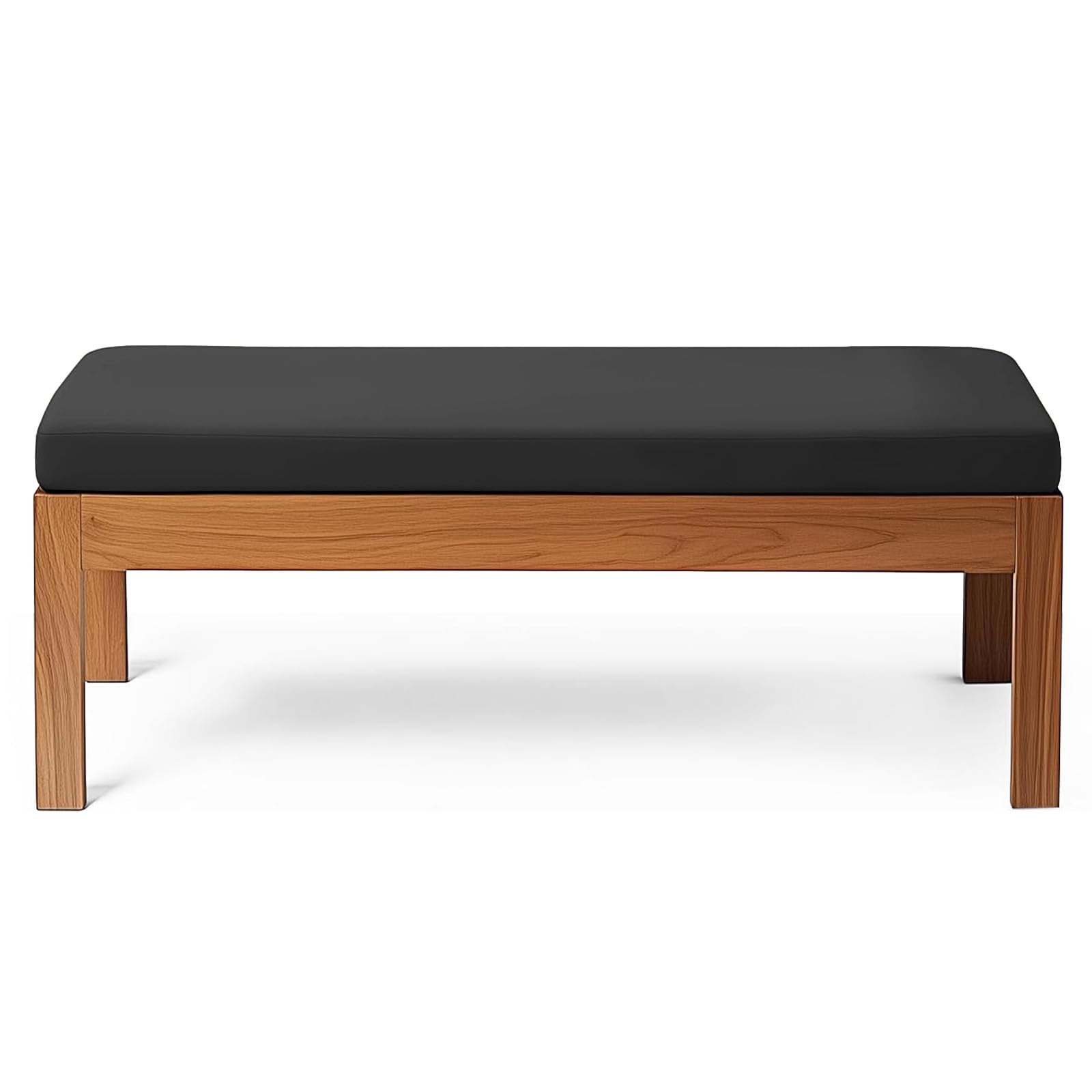 Coussin de banc de jardin amovible contre les assises dures de balancelle
