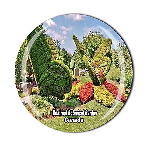Magnete Frigorifero 3D Montreal Canada 5x5x2 Cm - Souvenir Turistico In Cristallo