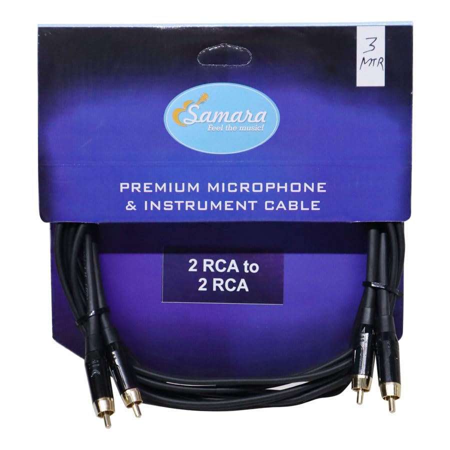 Samara Dual RCA to Dual RCA 3 Meter Cable