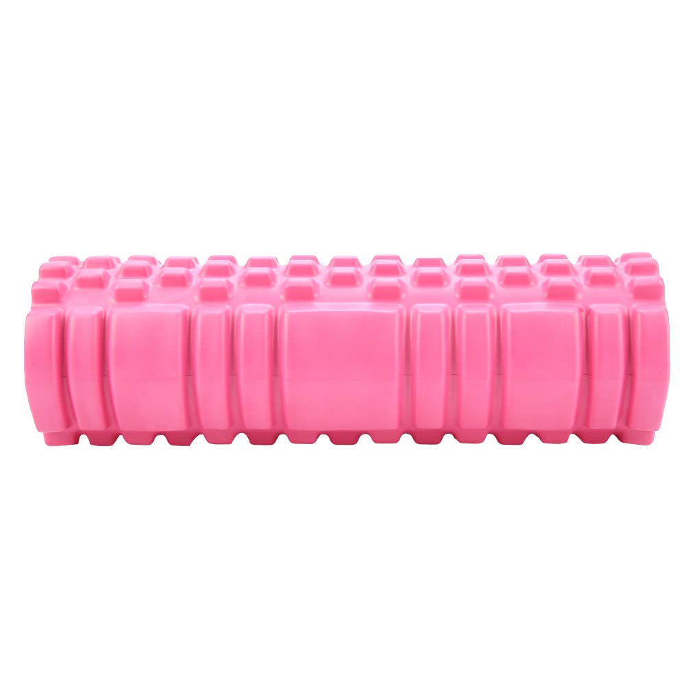 Mini Hollow Yoga, Fitness Roller Physio Workout Ćwiczenia Kolumna do Masażu (różowa)