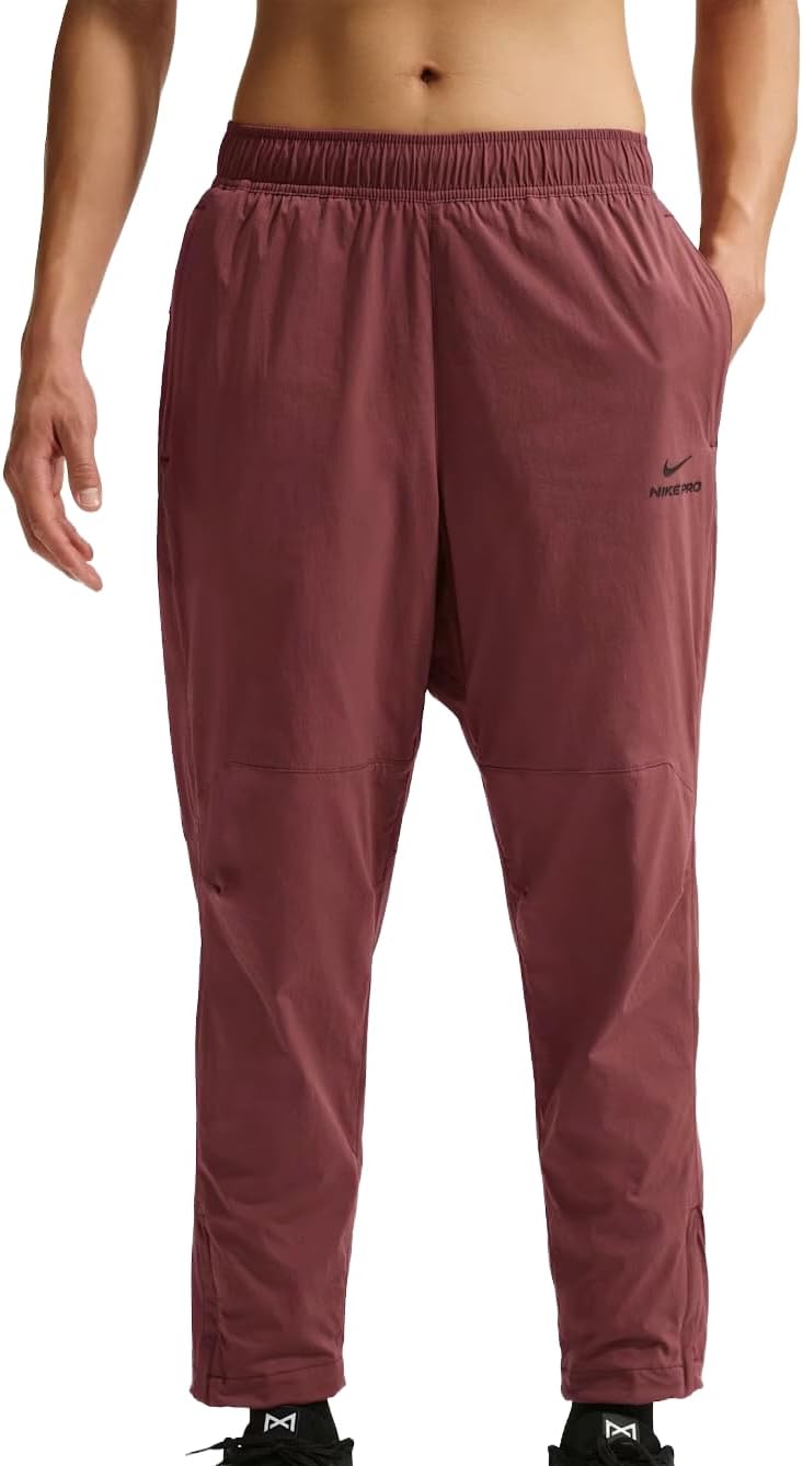Nike Pro Octa Men's Therma-FIT ADV Trousers, Dark Team RED/Black, XL