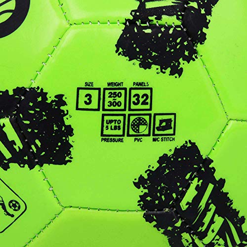 Image of Cosco Rio Polyvinyl Chloride Football, Size 3, (Yellow)