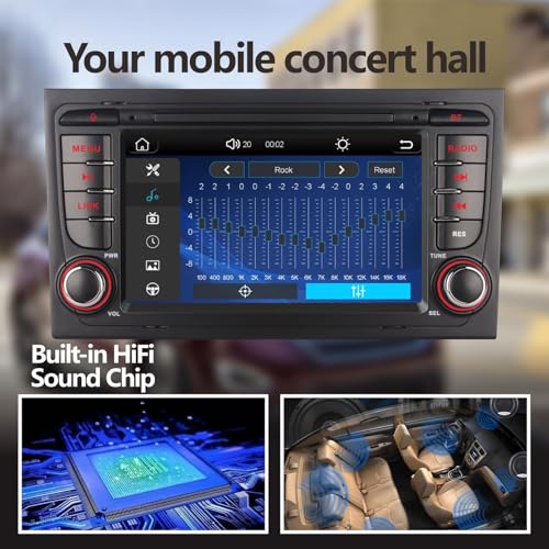Radio para Auto Compatible con Wireless Carplay y Android Auto miniatura 3