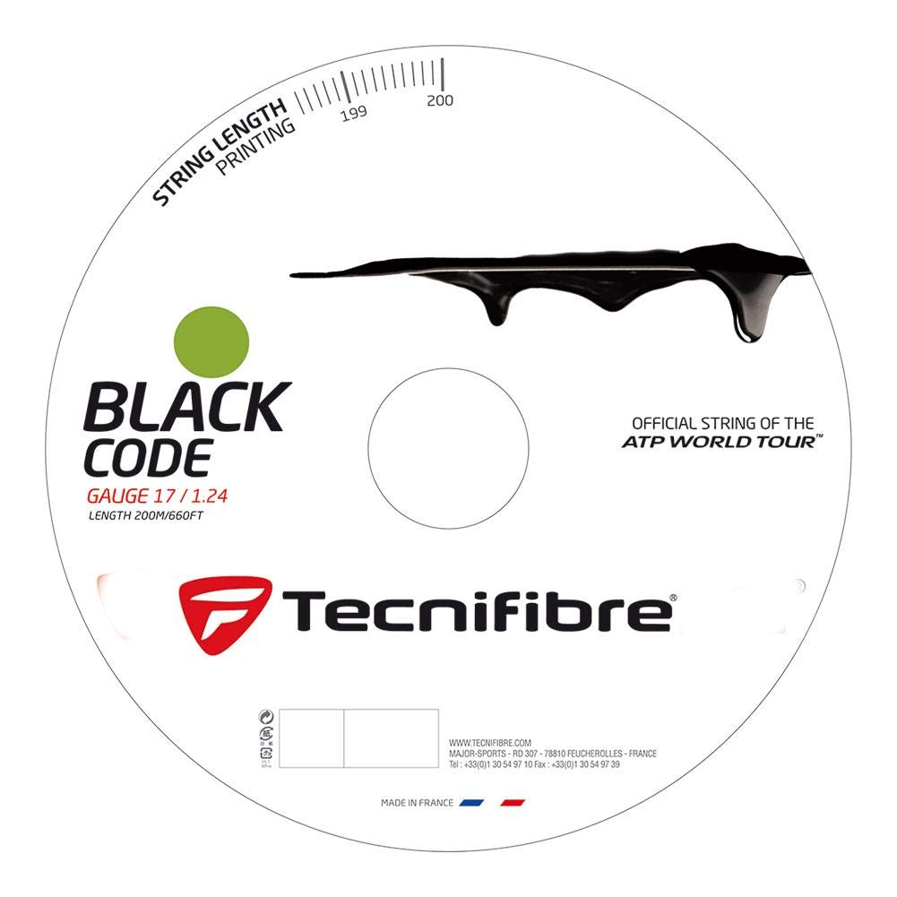 Tecnifibre Bobine Black Code Lime 1.28