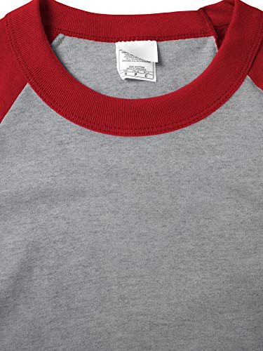 Ma Croix Essentials Camiseta Premium Raglán de Béisbol para Hombre, Manga 3/4 miniatura 4