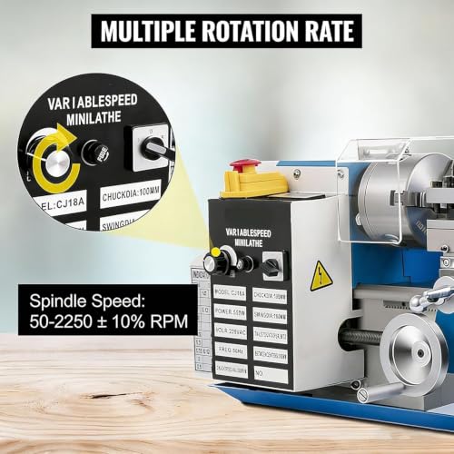 Furvveerr 7x14 Mini Metal Lathe