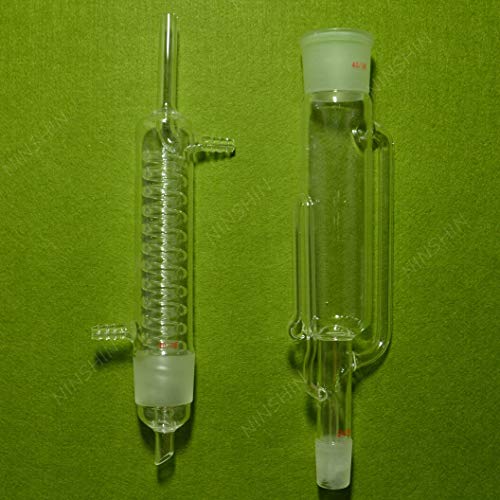 Glass Soxhlet Extractor Body & Coil Graham Condenser,40/38,24/29,Lab Glassware